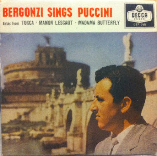 Carlo Bergonzi : Sings Puccini (7", EP)