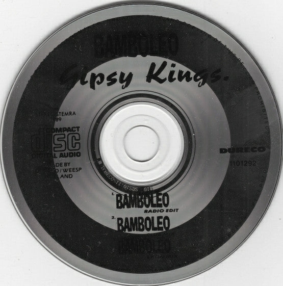 Gipsy Kings : Bamboleo - The Arthur Baker Remixes (CD, Maxi, Car)