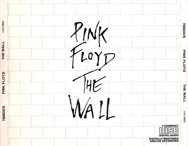 Pink Floyd : The Wall (2xCD, Album, RE)