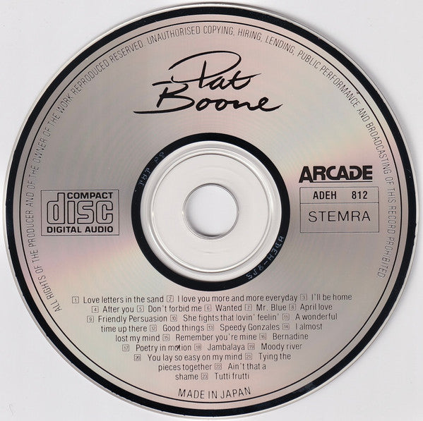 Pat Boone : The Complete Hit Album  (CD, Comp)