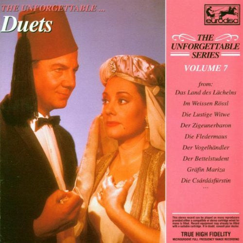 Various : The Unforgettable ... Duets, Volume 7 (CD)