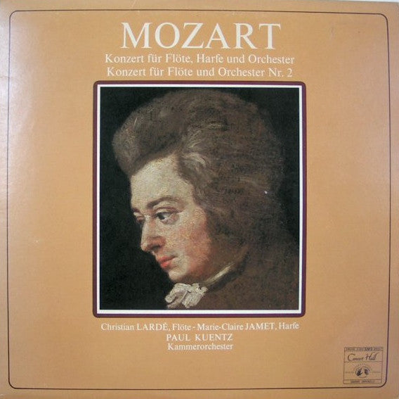 Wolfgang Amadeus Mozart / Orchestre De Chambre Paul Kuentz : Concerto Pour Flute Et Harpe (LP)