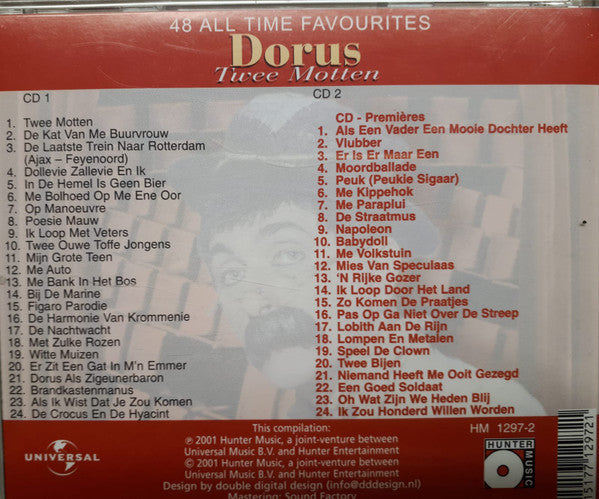 Dorus : Twee Motten (2xCD, Comp)