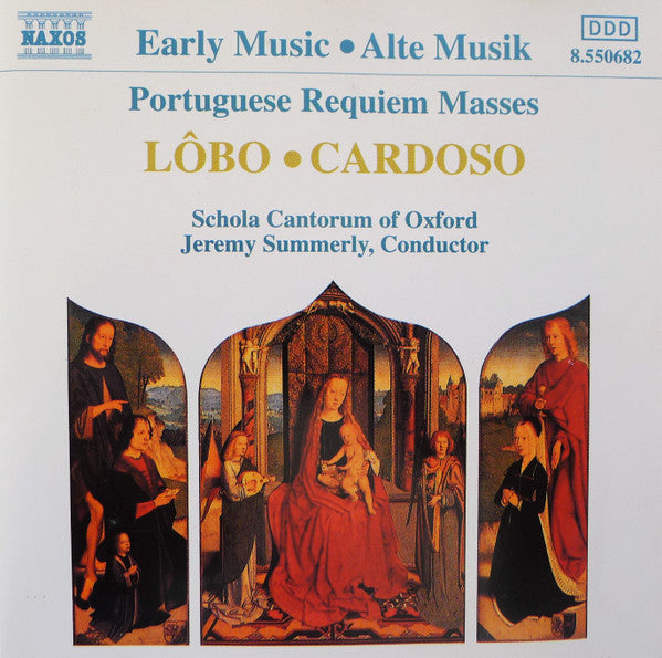 Duarte Lôbo • Manuel Cardoso (2) - Schola Cantorum of Oxford, Jeremy Summerly : Portuguese Requiem Masses (CD)