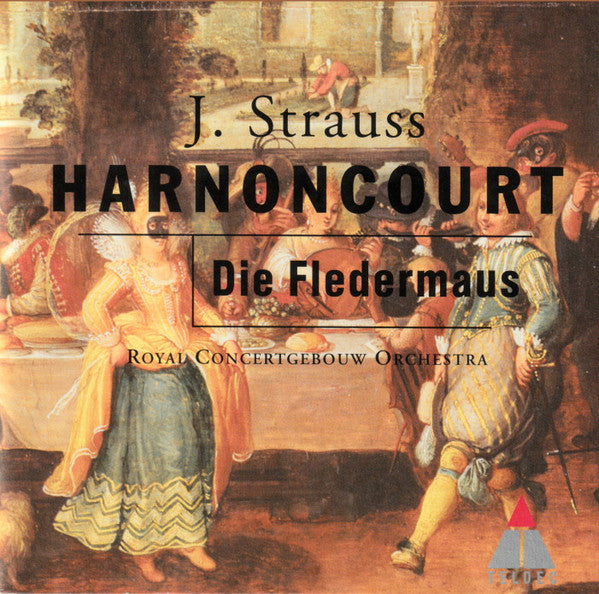 Johann Strauss Jr., Nikolaus Harnoncourt, Concertgebouworkest : Die Fledermaus (2xCD, Album, RE)