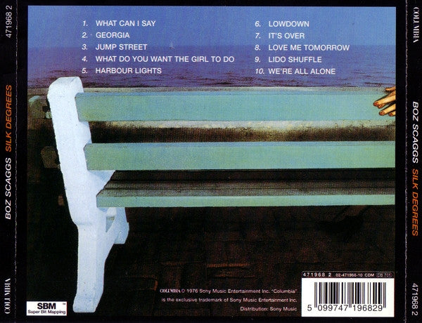 Boz Scaggs : Silk Degrees (CD, Album, RE, SBM)