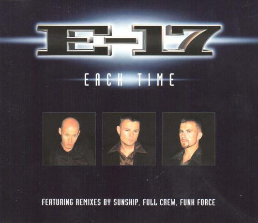 E-17 : Each Time (CD, Maxi)