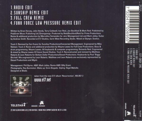 E-17 : Each Time (CD, Maxi)