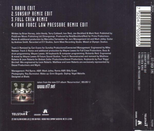 E-17 : Each Time (CD, Maxi)