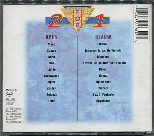 The Scene (2) : Open /  Blauw (CD, Album, RE + CD, Album, RE + Comp)