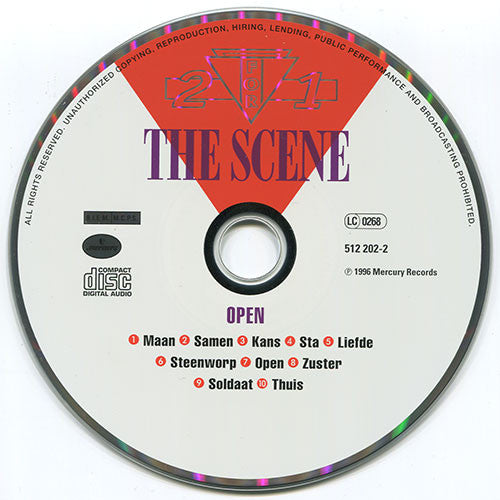 The Scene (2) : Open /  Blauw (CD, Album, RE + CD, Album, RE + Comp)
