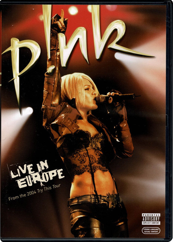 P!NK : Live In Europe - From The 2004 Try This Tour (DVD-V, PAL)