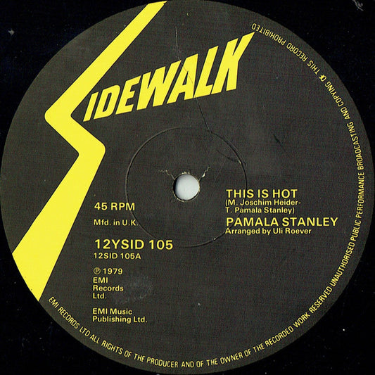 Pamala Stanley : This Is Hot (12")