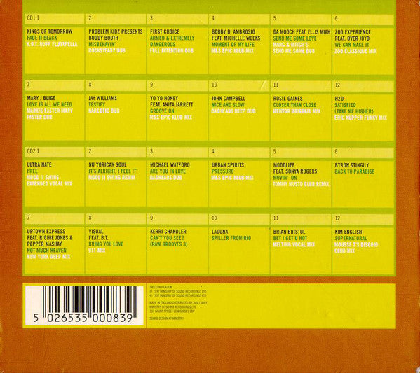 Todd Terry : Sessions Eight (2xCD, Mixed)