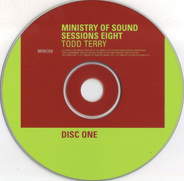 Todd Terry : Sessions Eight (2xCD, Mixed)