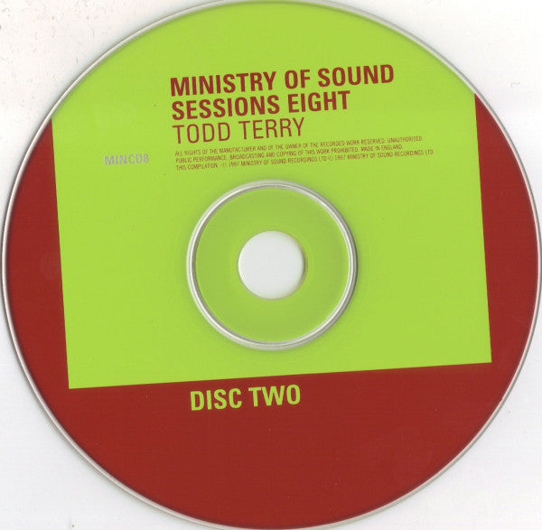 Todd Terry : Sessions Eight (2xCD, Mixed)