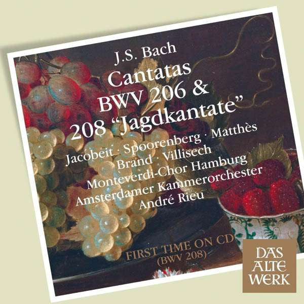 Johann Sebastian Bach : Cantatas BWV 206 & 208 "Jagdkantate" (CD, Comp)