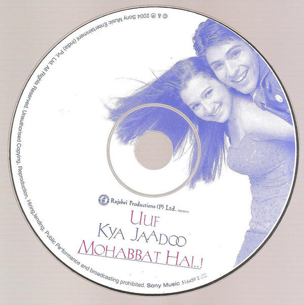 Sandesh Shandilya, Mehboob (2) : Uuf Kya Jaadoo Mohabbat Hai..! (CD)