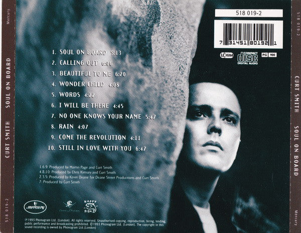 Curt Smith : Soul On Board (CD, Album)