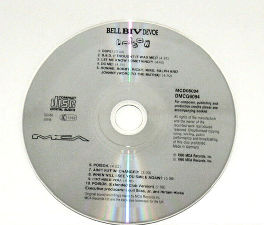 Bell Biv Devoe : Poison (CD, Album)