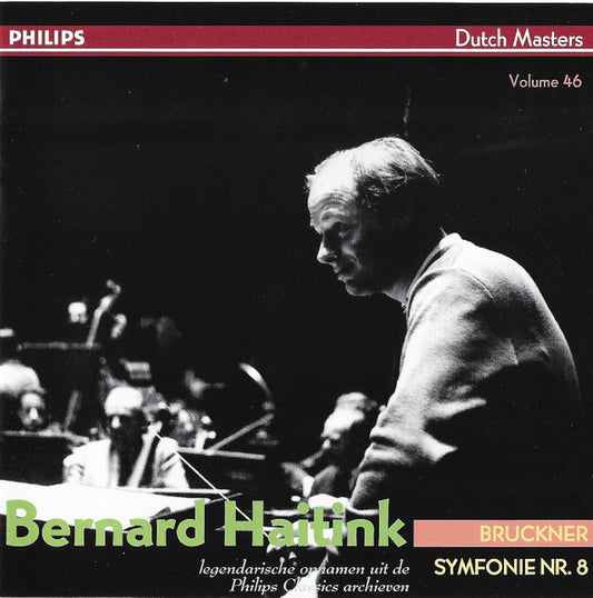 Bernard Haitink, Concertgebouworkest, Anton Bruckner : Symfonie Nr. 8 (2xCD, Comp)