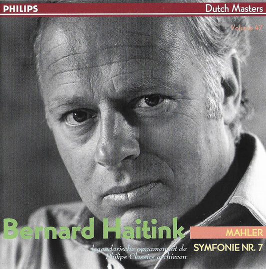 Bernard Haitink, Concertgebouworkest, Gustav Mahler : Symfonie Nr. 7 (CD, Album, RE)