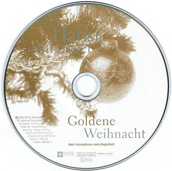 Hansi Hinterseer : Goldene Weihnacht (CD, Copy Prot.)