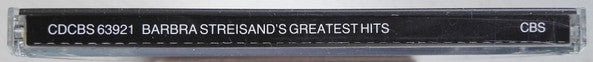 Barbra Streisand : Barbra Streisand's Greatest Hits (CD, Comp, RE)