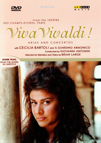 Cecilia Bartoli, Il Giardino Armonico : Viva Vivaldi! (Arias And Concertos) (DVD-V, Multichannel, PAL)