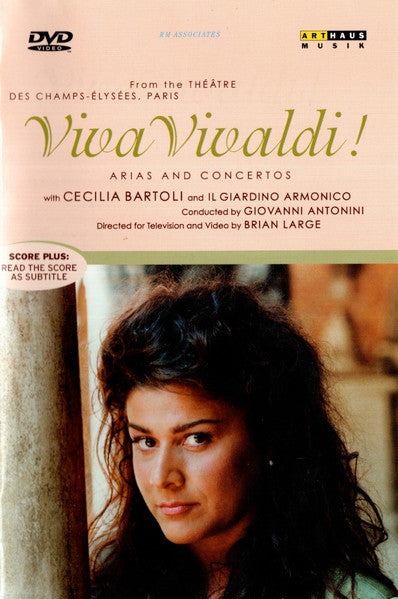 Cecilia Bartoli, Il Giardino Armonico : Viva Vivaldi! (Arias And Concertos) (DVD-V, Multichannel, PAL)