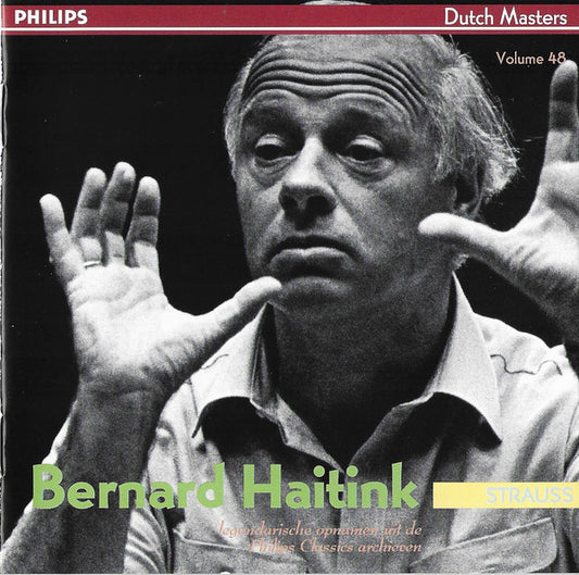 Bernard Haitink, Concertgebouworkest, Richard Strauss : Don Quixote Op. 35 / Vier Letzte Lieder (CD, Comp)
