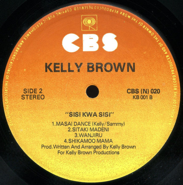 Kelly Brown : Sisi Kwa Sisi (LP, Album)