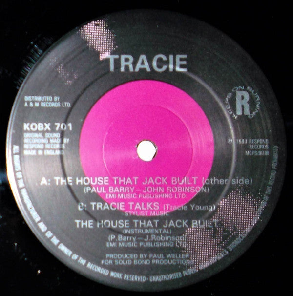 Tracie Young : The House That Jack Built (12", Single)