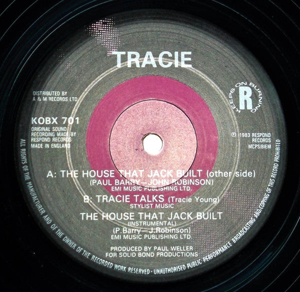 Tracie Young : The House That Jack Built (12", Single)