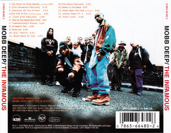 Mobb Deep : The Infamous (CD, Album)