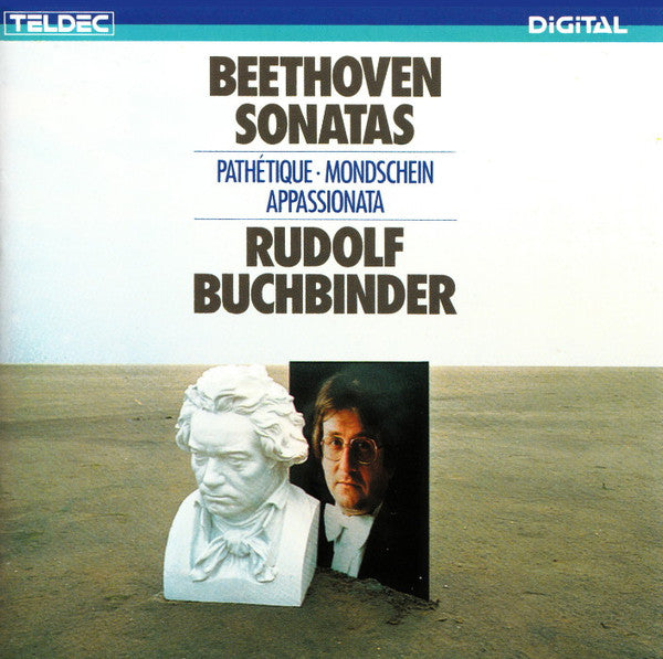 Ludwig van Beethoven, Rudolf Buchbinder : Beethoven Sonatas: Pathétique - Mondschein - Appassionata (CD, Comp, RE)