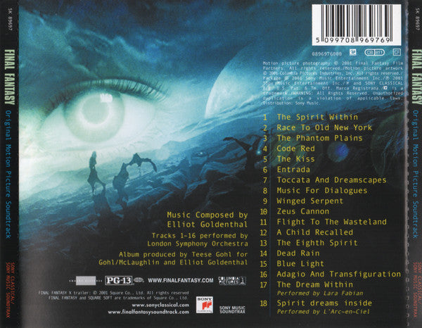 Elliot Goldenthal : Final Fantasy: The Spirits Within (Original Motion Picture Soundtrack) (CD, Album)