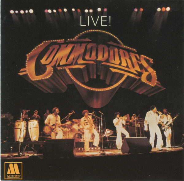 Commodores : Live! (CD, Album, RE)