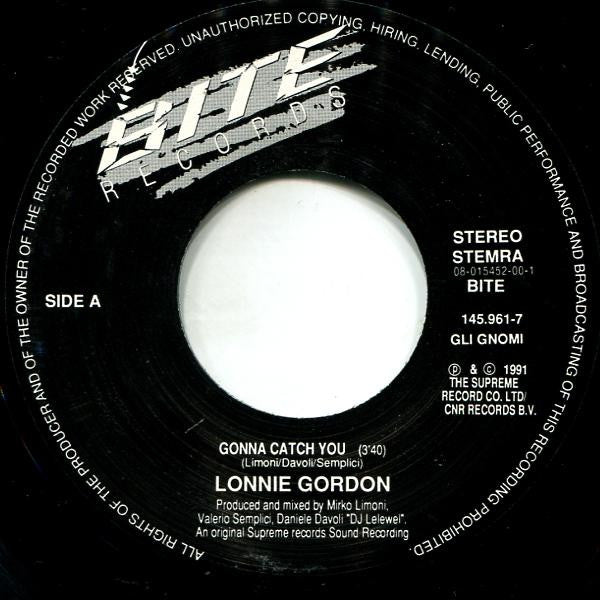 Lonnie Gordon : Gonna Catch You (7", Single)