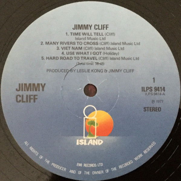 Jimmy Cliff : Jimmy Cliff (LP, Album)