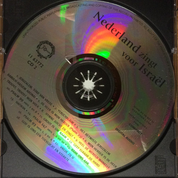 Various : Nederland Zingt Voor Israel (2xCD, Comp)