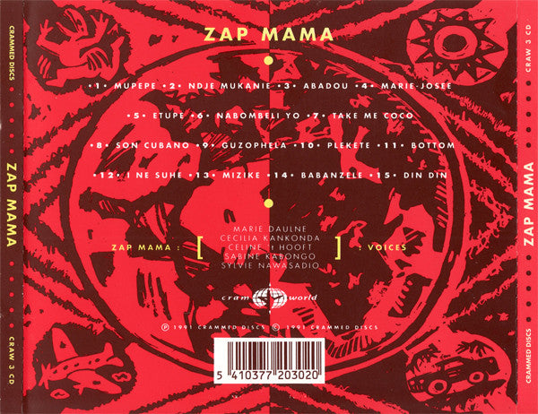 Zap Mama : Zap Mama (CD, Album)
