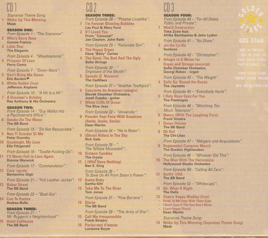 Various : Fuhgeddaboudit! Music You Heard On The Sopranos (3xCD, Comp + Box)