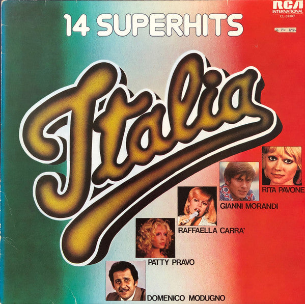 Various : 14 Superhits Italia (LP, Comp)