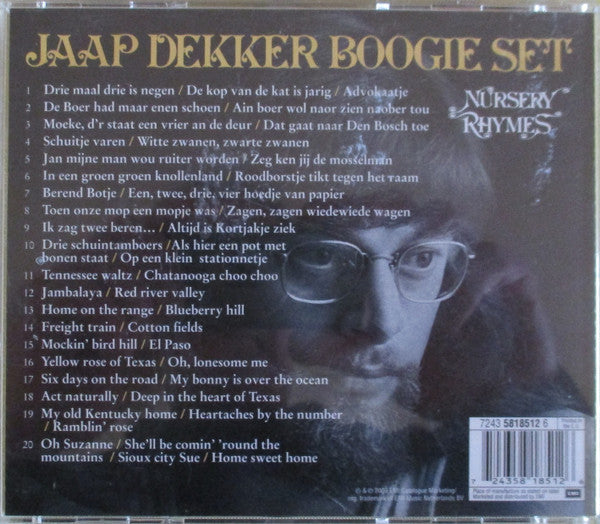 Jaap Dekker Boogie Set : Nursery Rhymes (CD, Comp)