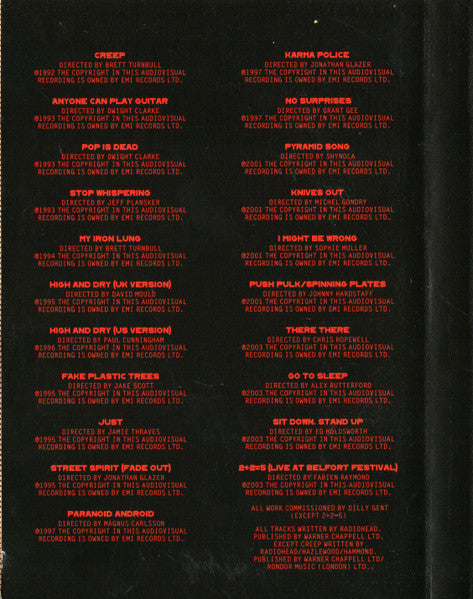 Radiohead : The Best Of (DVD-V, Comp, PAL)