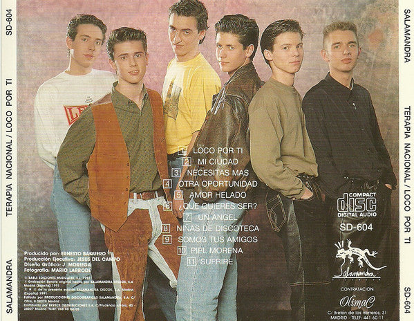 Terapia Nacional : Loco Por Tí (CD, Album)