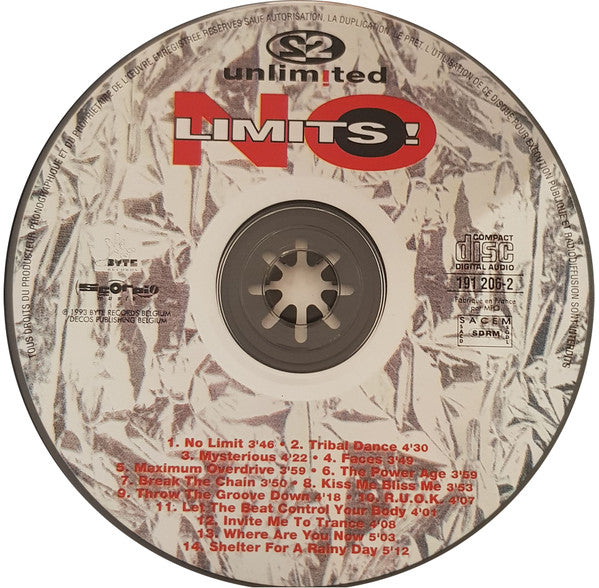 2 Unlimited : No Limits ! (CD, Album)