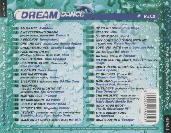 Various : Dream Dance Vol.3 (2xCD, Comp)