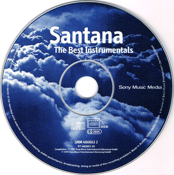 Santana : The Best Instrumentals (CD, Comp)